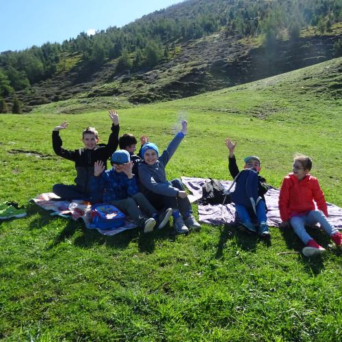 Picknick am Berg