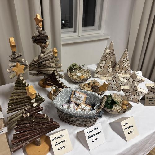 Selbstgebastelte Weihnachtsdeko