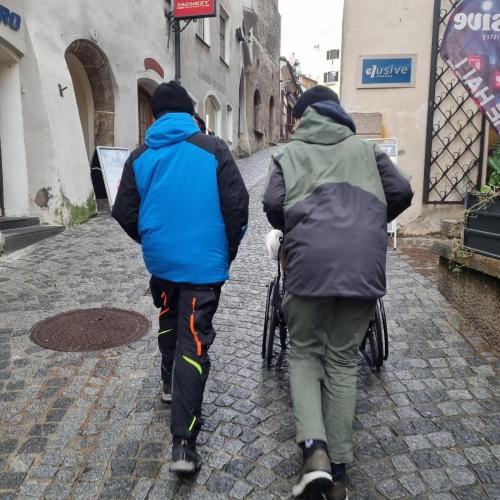 Besuch beim Haller Weihnachtsmarkt