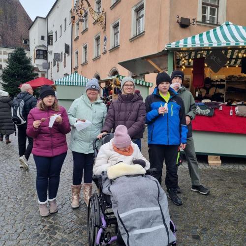 Besuch beim Haller Weihnachtsmarkt