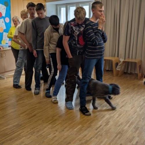 In der Gruppe unterwegs