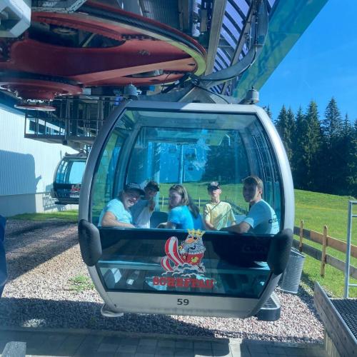 Mit dem Lift unterwegs