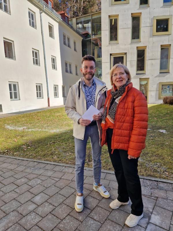 Spendenübergabe Abschlussklasse 1966