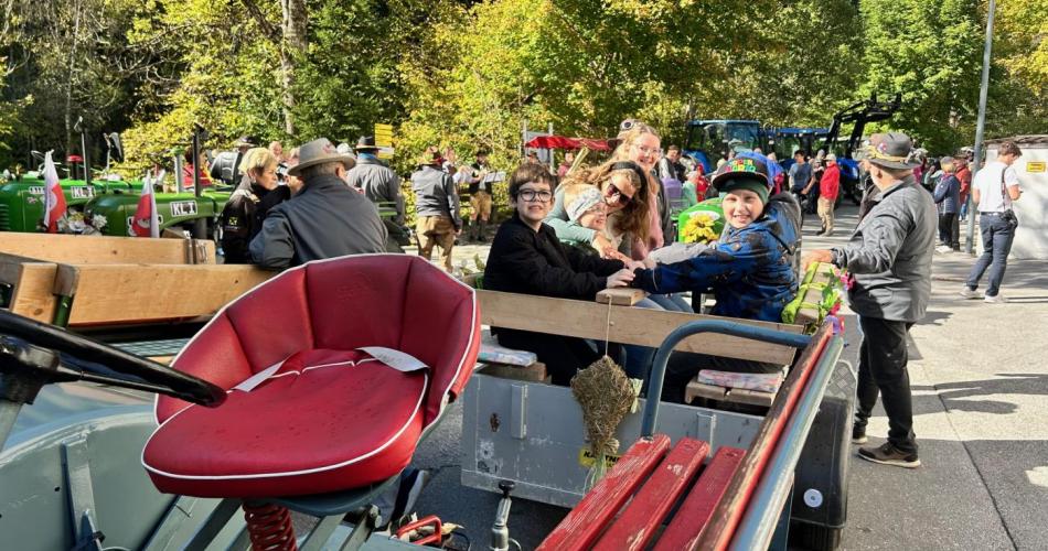 Traktorweihe in Mariatal