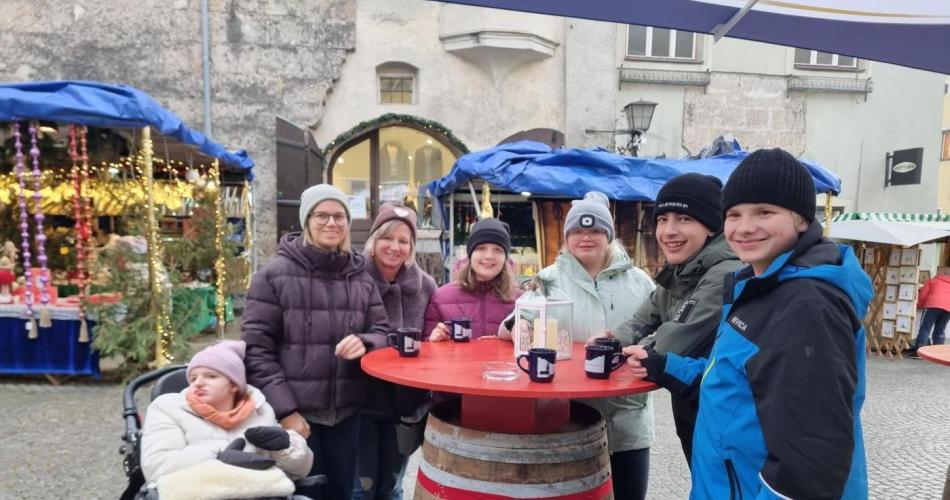 Besuch beim Haller Weihnachtsmarkt