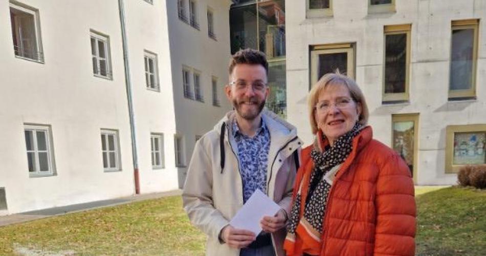 Spendenübergabe Abschlussklasse