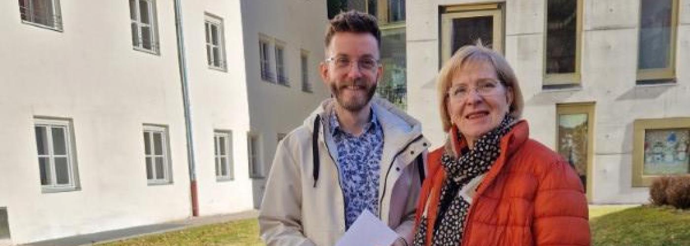 Spendenübergabe Abschlussklasse 1966